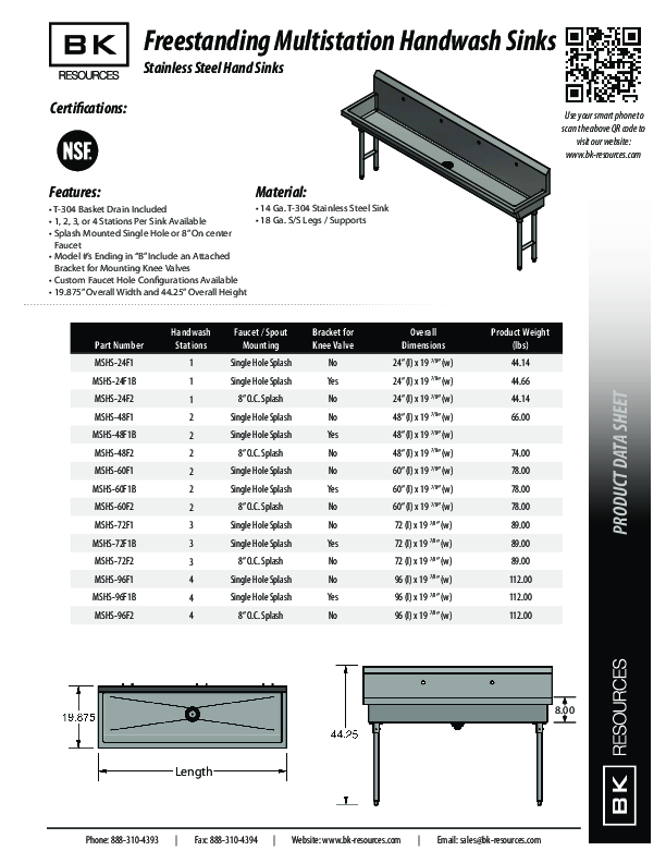 Cutsheet