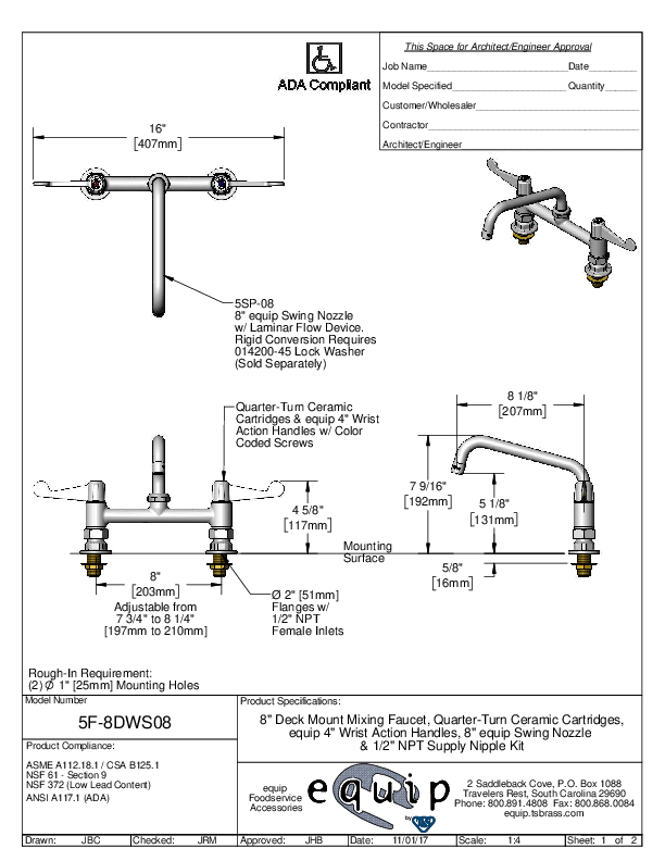 Cutsheet