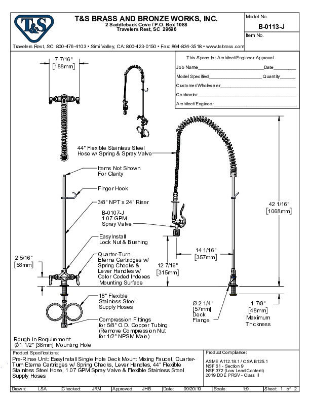 Cutsheet