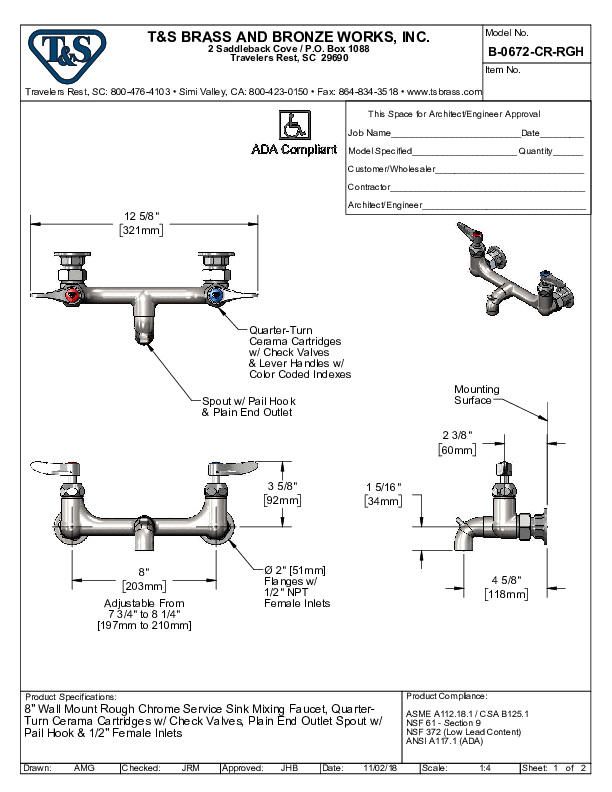 Cutsheet