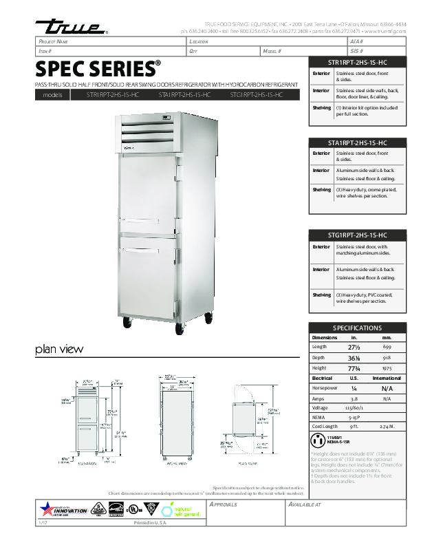 Cutsheet