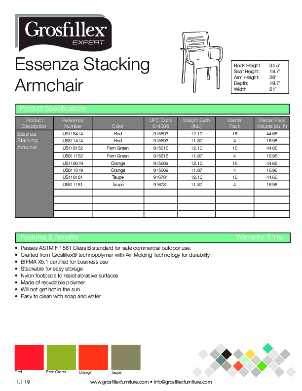 Cutsheet