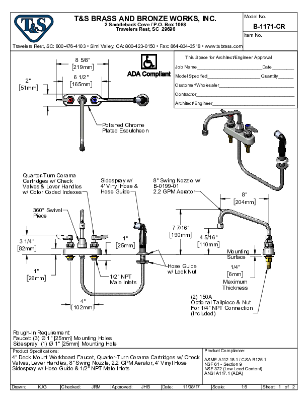 Cutsheet