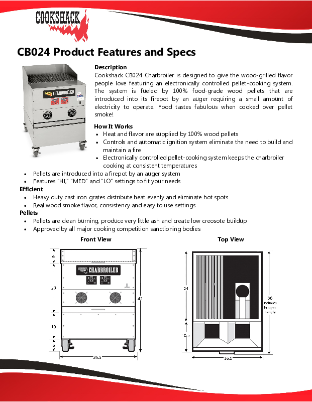 Cutsheet