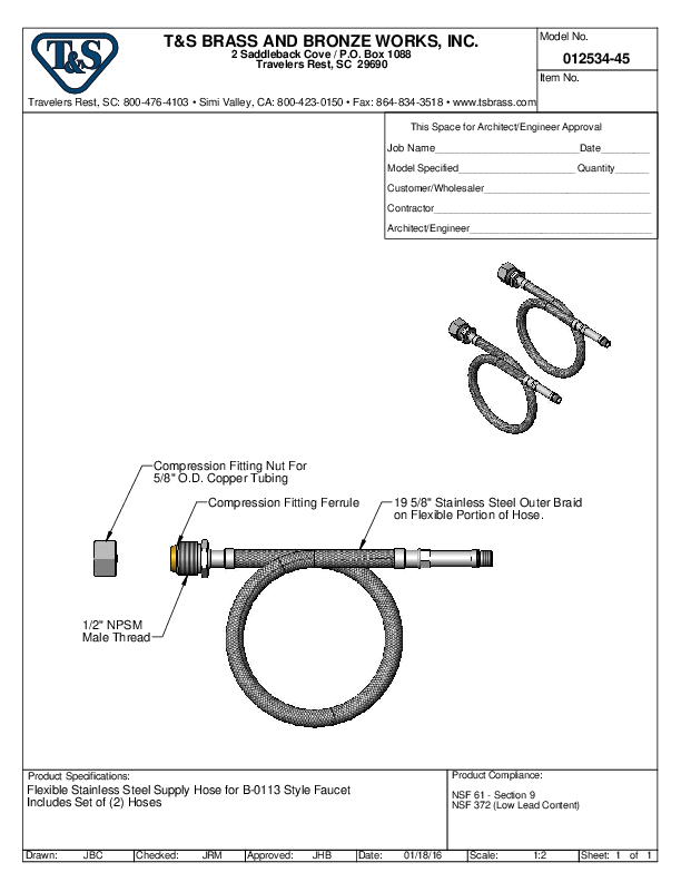 Cutsheet