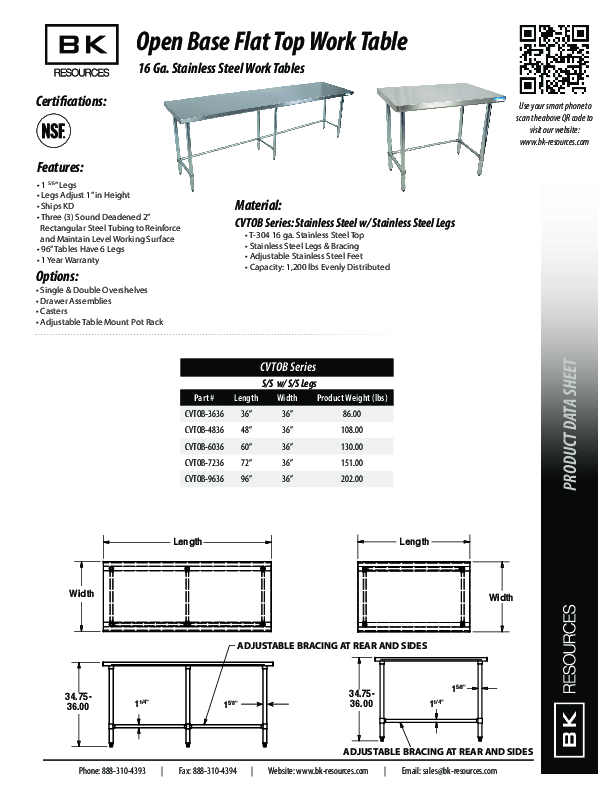 Cutsheet