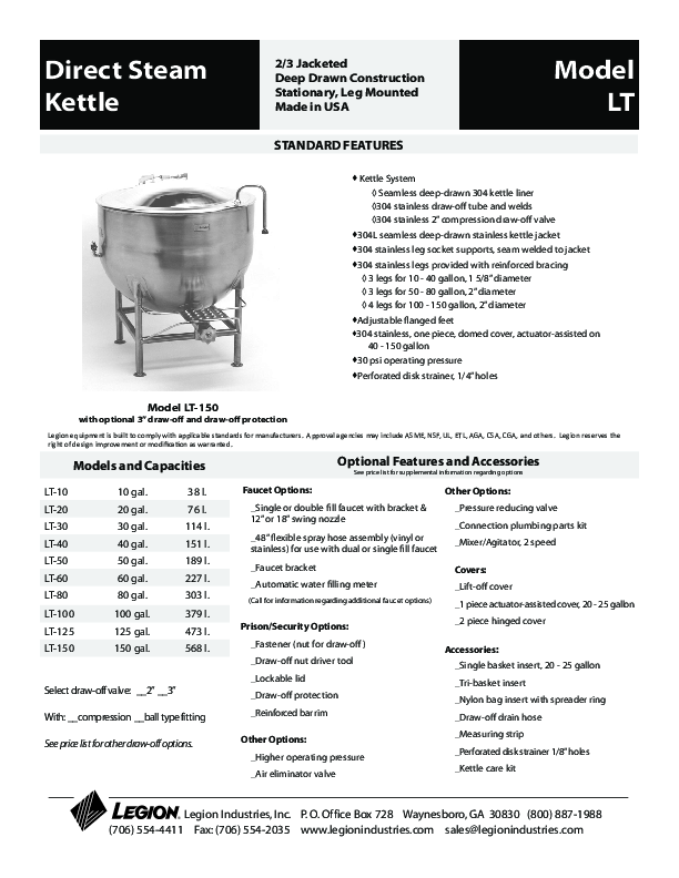 Cutsheet