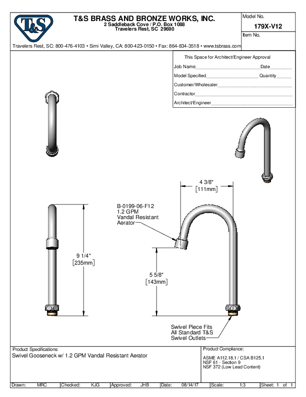 Cutsheet