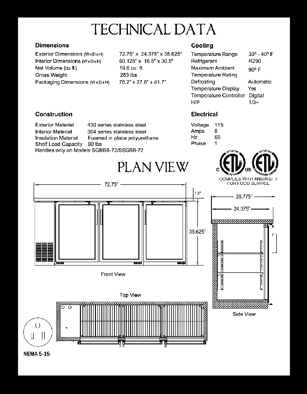 Cutsheet