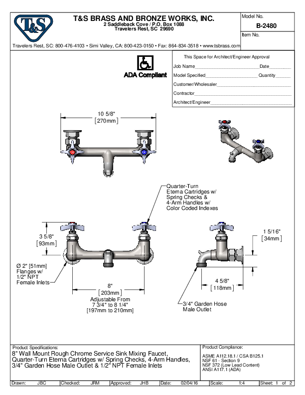 Cutsheet