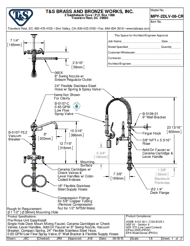 Cutsheet