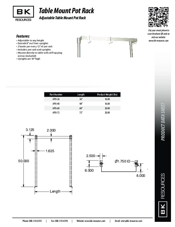 Cutsheet