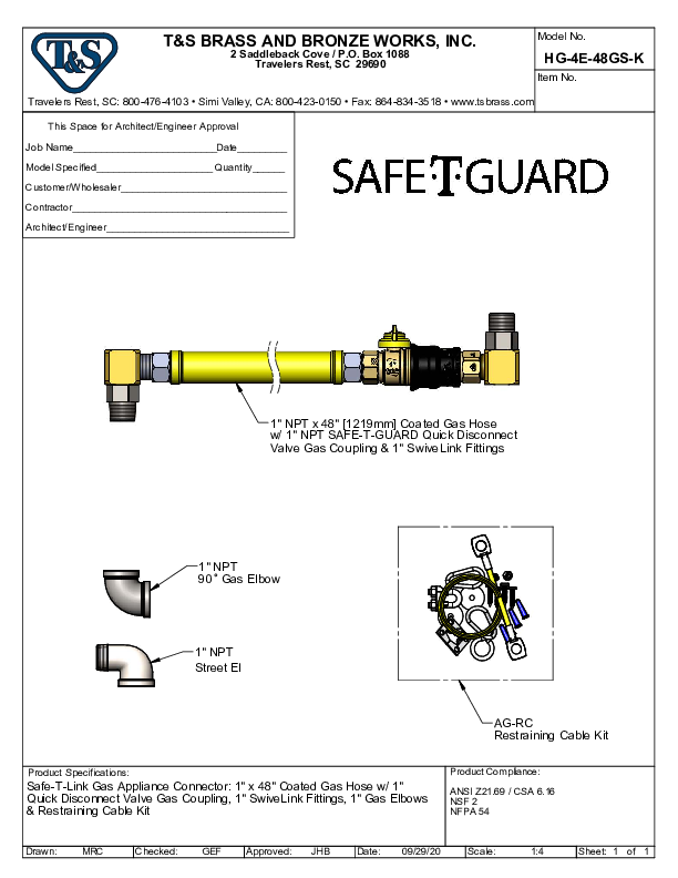 Cutsheet