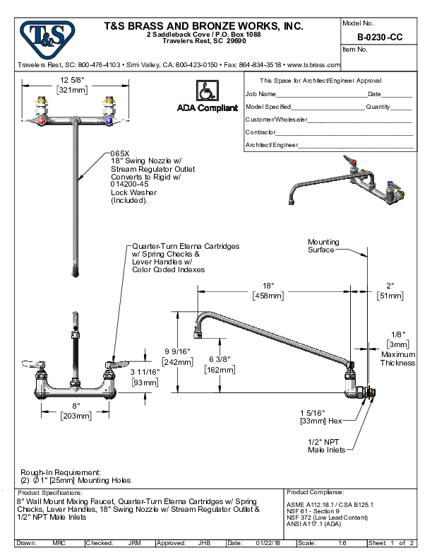 Cutsheet