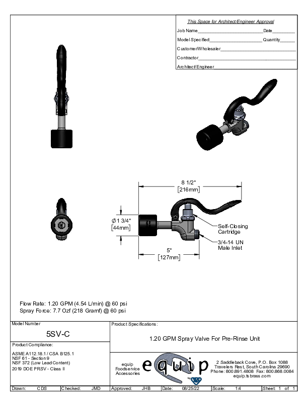 Cutsheet