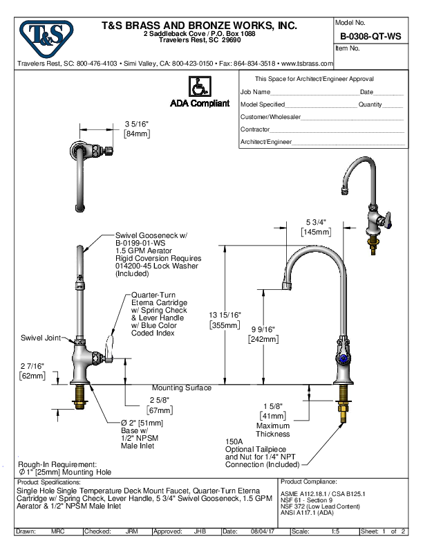 Cutsheet