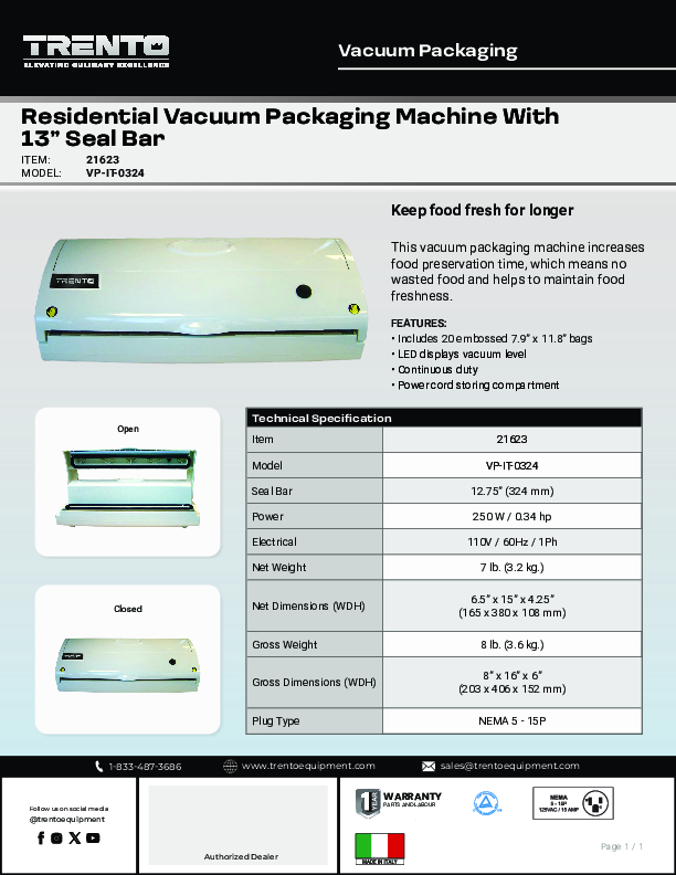 Cutsheet