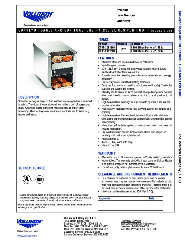 Cutsheet