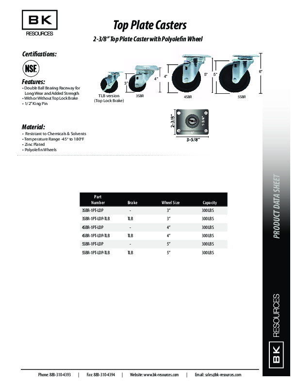 Cutsheet