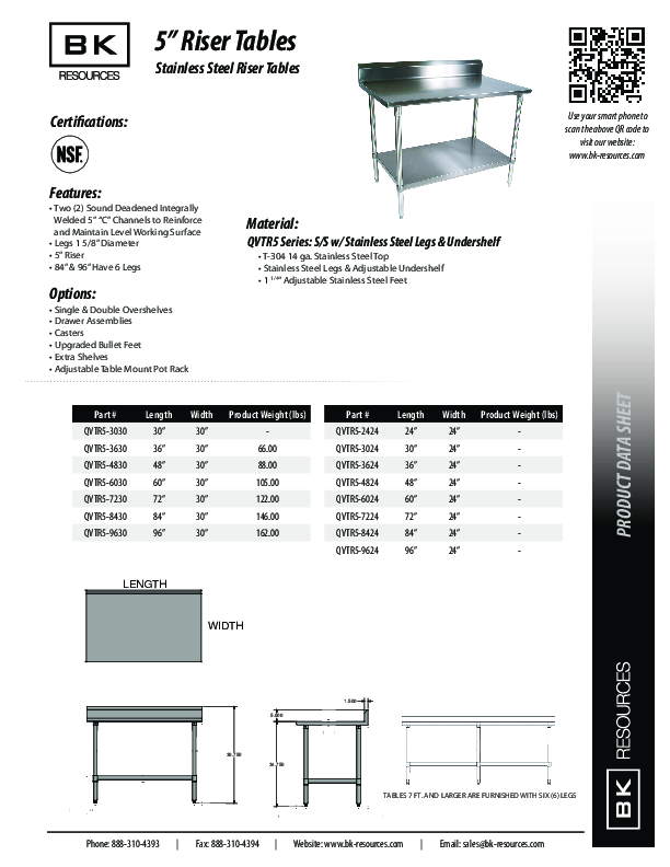 Cutsheet