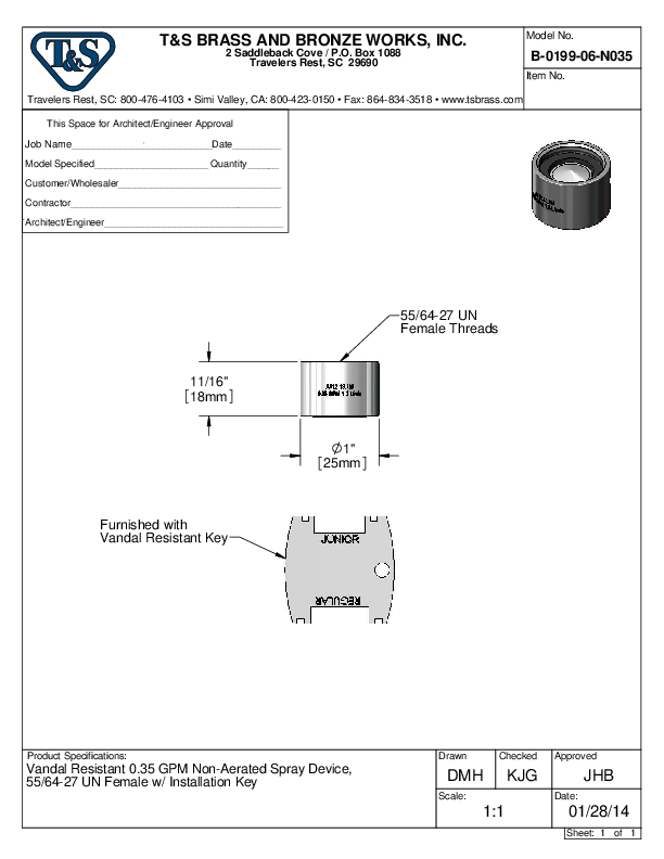 Cutsheet