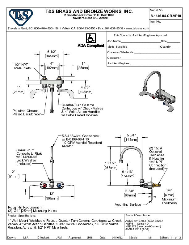 Cutsheet