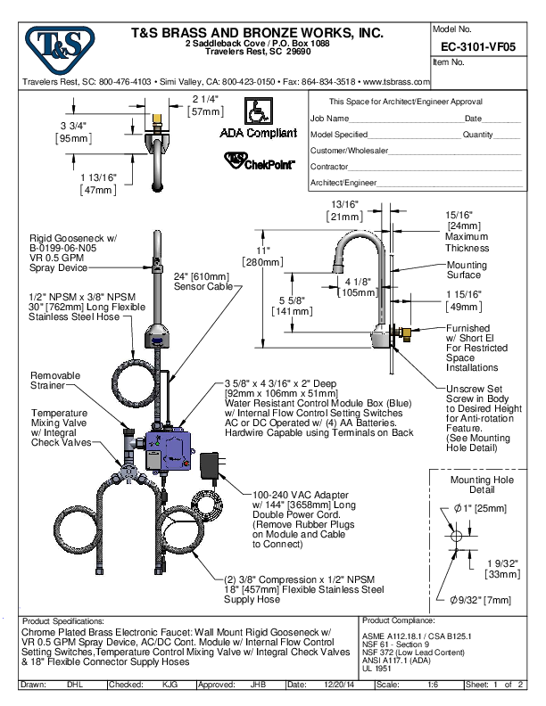 Cutsheet