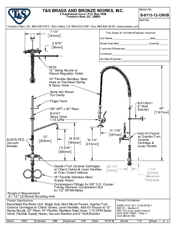 Cutsheet