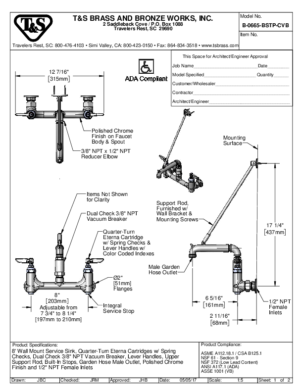 Cutsheet