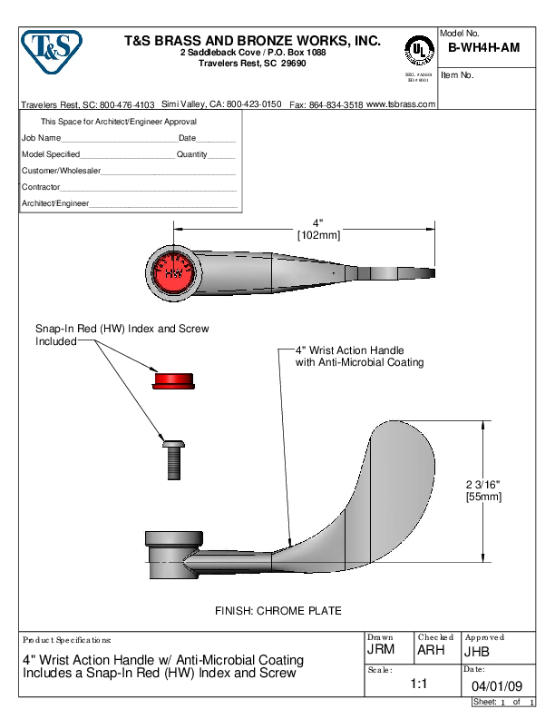 Cutsheet