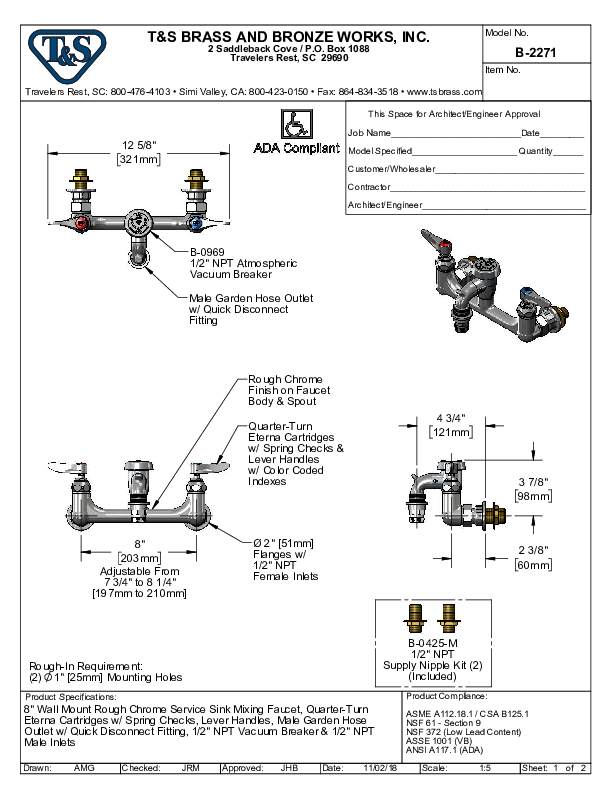 Cutsheet