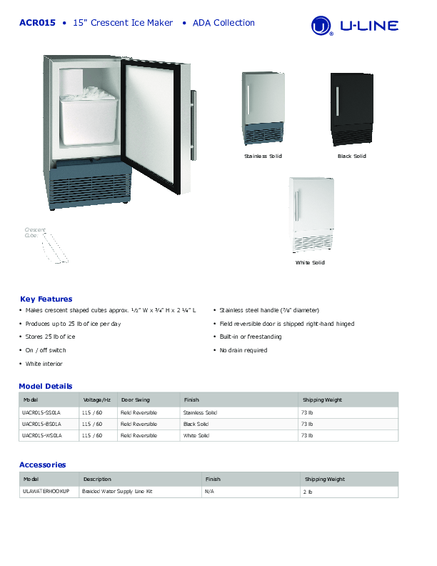 Cutsheet