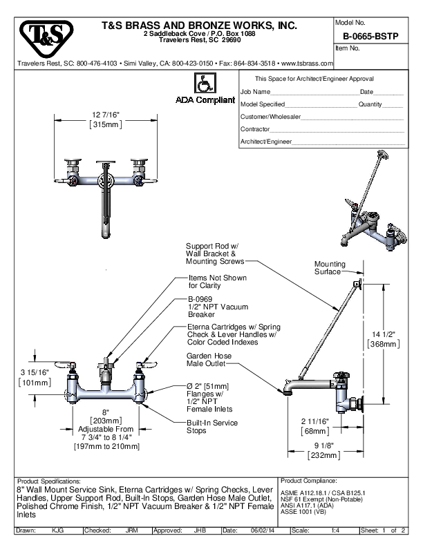 Cutsheet