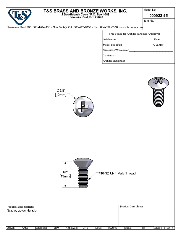 Cutsheet