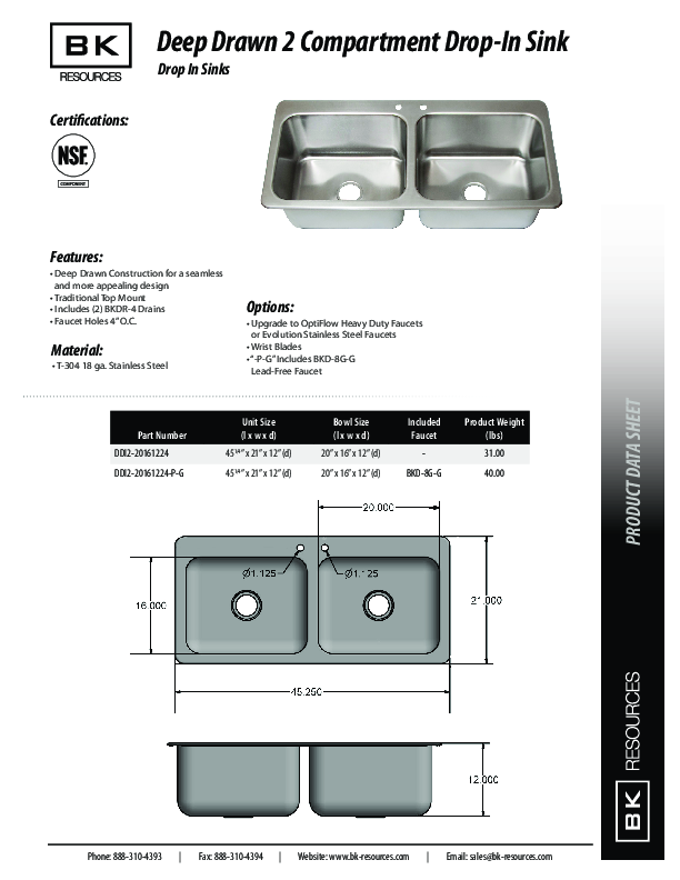 Cutsheet