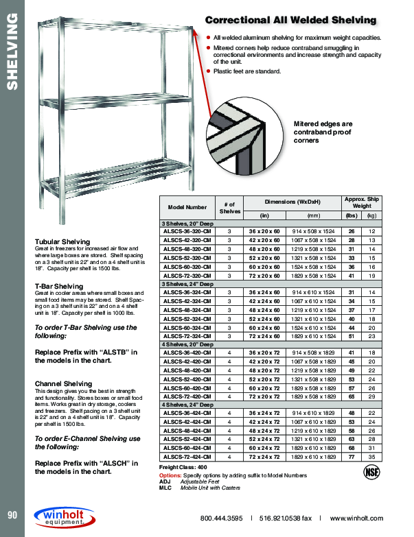 Cutsheet