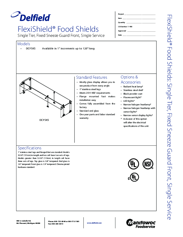 Cutsheet