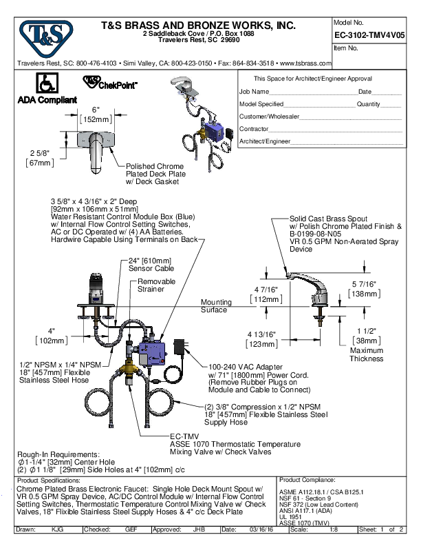 Cutsheet