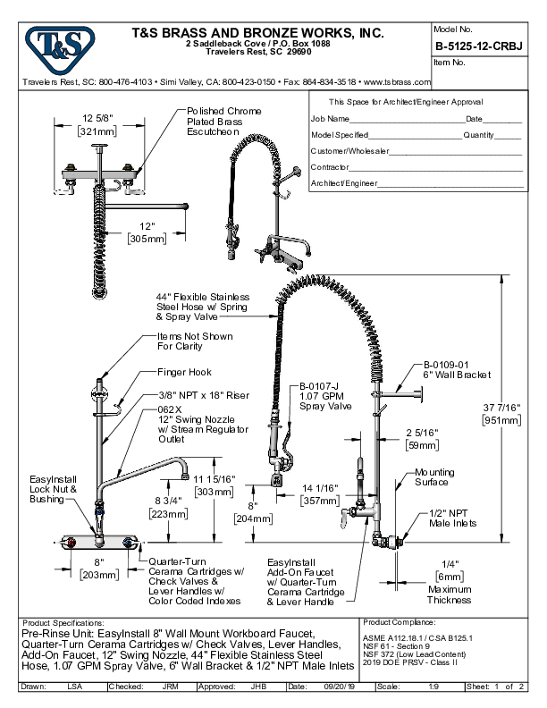 Cutsheet