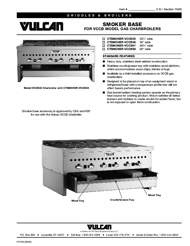 Cutsheet