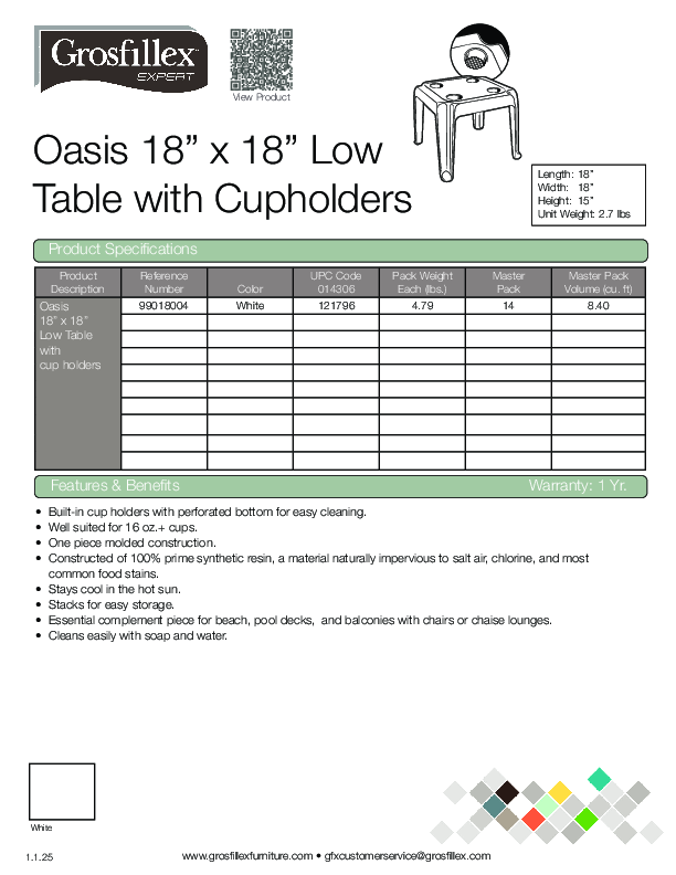 Cutsheet