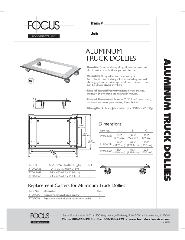 Cutsheet