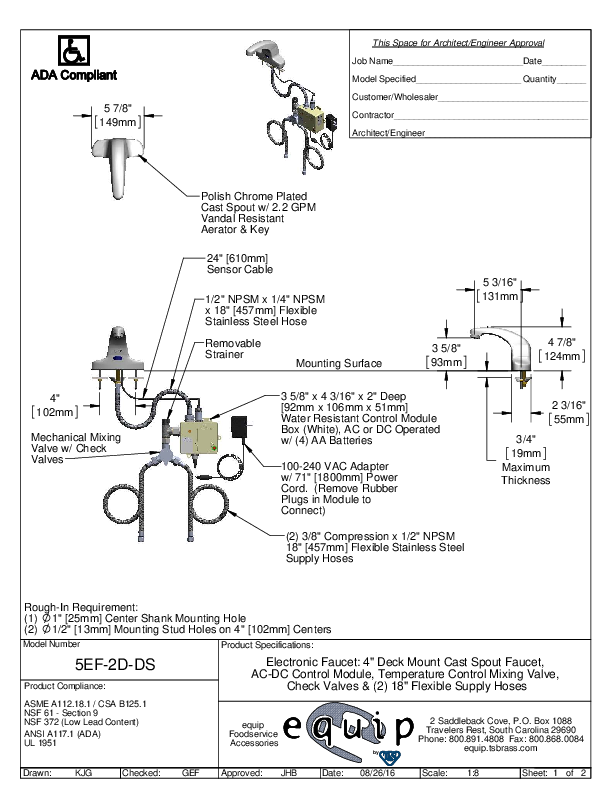 Cutsheet