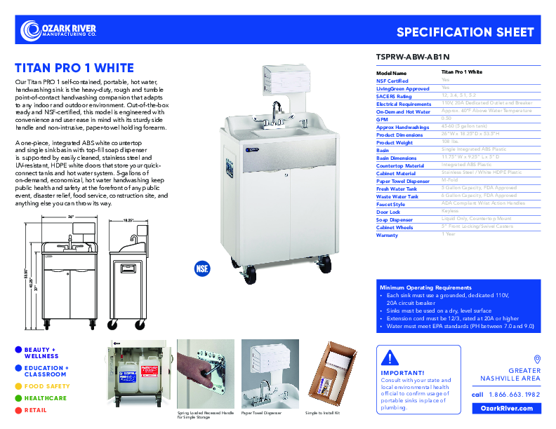 Cutsheet