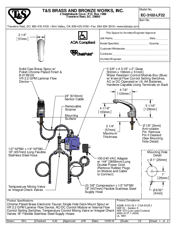 Cutsheet