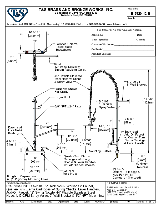 Cutsheet