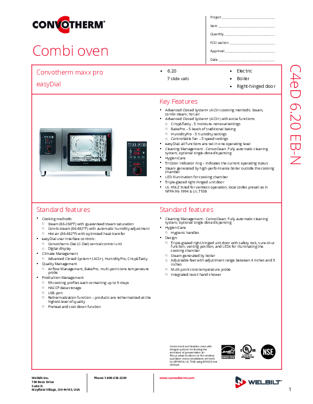 Cutsheet