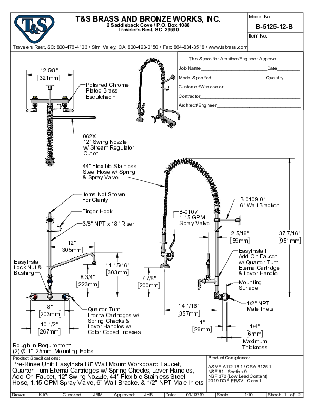 Cutsheet