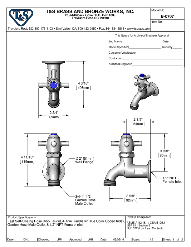 Cutsheet