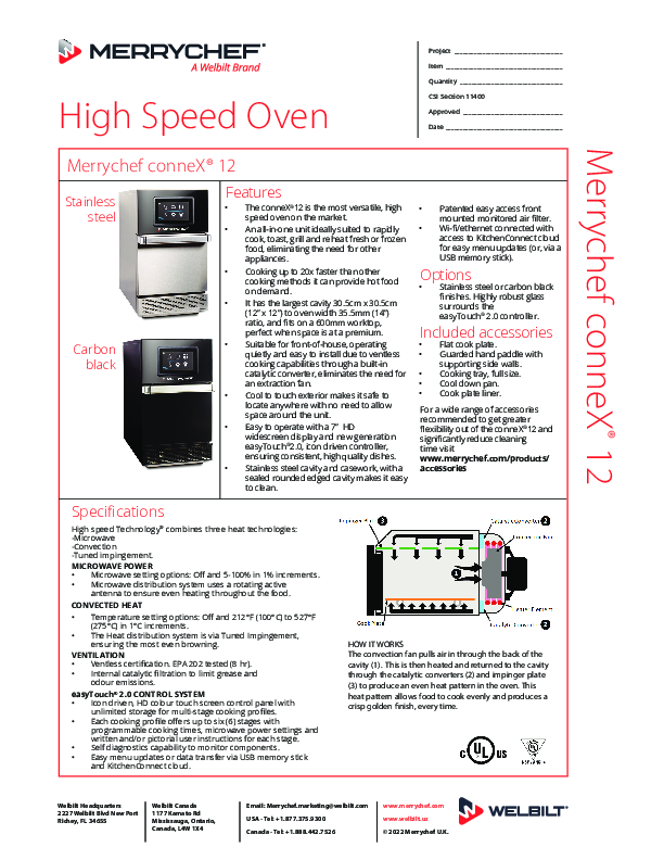 Cutsheet